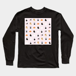 Cute Halloween Pattern Long Sleeve T-Shirt